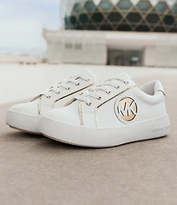 MICHAEL Michael Kors Girls' Jordana Poppy Metallic Logo Platform Sneakers (Youth)