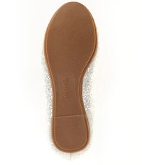 MICHAEL Michael Kors Girls' Kenya Glitter Padlock Hardware Bow Ballet Flats (Youth)