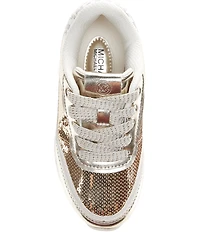 MICHAEL Michael Kors Girls' Metallic Nova Sneakers (Youth)