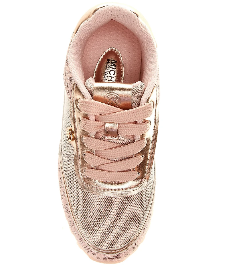 MICHAEL Michael Kors Girls' Nova Logo Mongram Sneakers (Toddler)