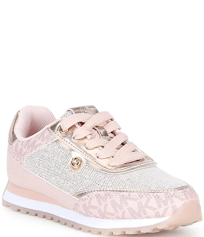 MICHAEL Michael Kors Girls' Nova Logo Mongram Sneakers (Youth)