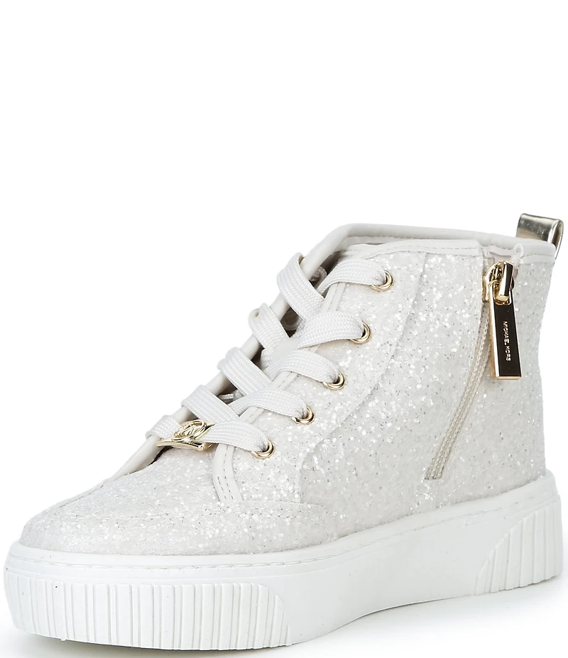 MICHAEL Michael Kors Girls' Shea Split Patch Hi Top Sneakers (Youth)