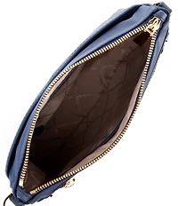 Michael Kors Jet Set Charm Large North South Nylon Crossbody Bag
