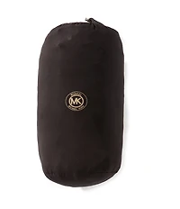 MICHAEL Michael Kors Quilted Stand Collar Hooded Water Resistant Zip Front Down Puffer Jacket