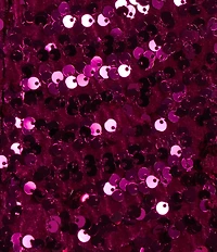 Midnight Doll One Shoulder Sequin Front Slit Bodycon Dress