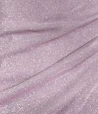 Midnight Doll Fairy Dust Rhinestone Strap V-Neck Tulip Hem Bodycon Mini Dress
