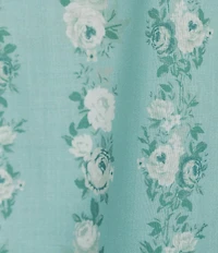 Midnight Doll Floral Printed Short Puff Sleeve Maxi Dress