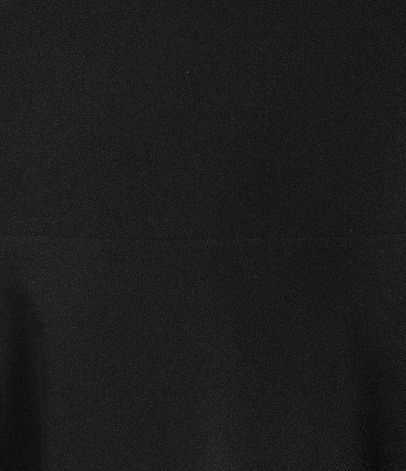 Midnight Doll Scuba Crepe Flutter Sleeve Double Hem Fit-And-Flare Dress