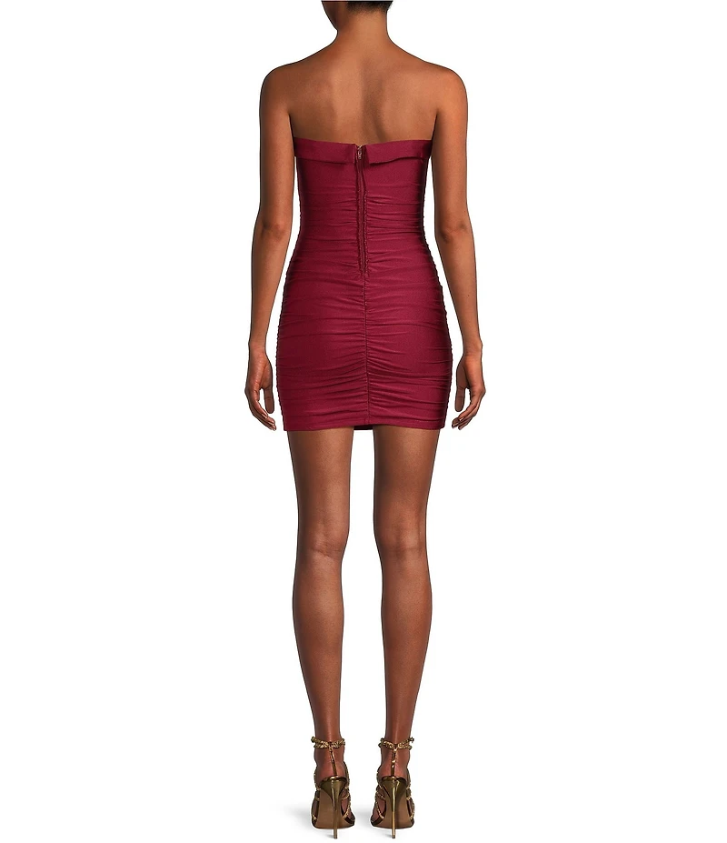 Midnight Doll Strapless Removable Strap Tube Bodycon Dress