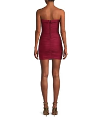 Midnight Doll Strapless Removable Strap Tube Bodycon Dress