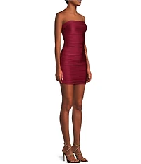 Midnight Doll Strapless Removable Strap Tube Bodycon Dress