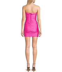 Midnight Doll Strapless Removable Strap Tube Bodycon Dress