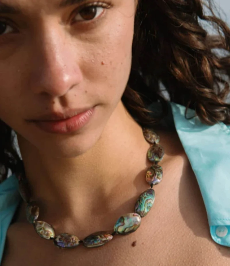 Mignonne Gavigan Abalone Collar Necklace