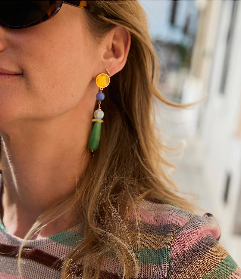 Mignonne Gavigan Adriana Resort Linear Earrings