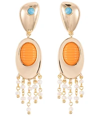 Mignonne Gavigan Alondra Tassle Statement Drop Earrings