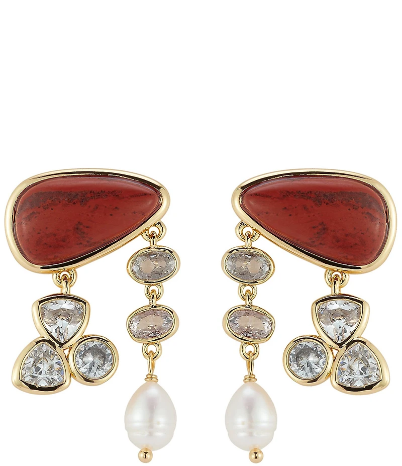 Mignonne Gavigan Arlet Stone Chandelier Earrings