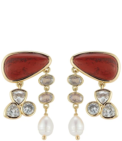 Mignonne Gavigan Arlet Stone Chandelier Earrings
