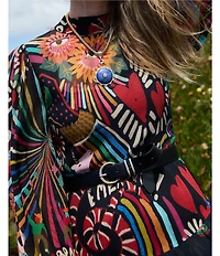 Mignonne Gavigan Atlas Collar Statement Necklace