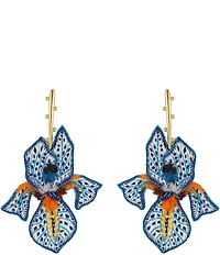 Mignonne Gavigan Bahia Flower Resort Statement Drop Earrings