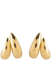 Mignonne Gavigan Canal Sculptural Puffy Hoop Earrings