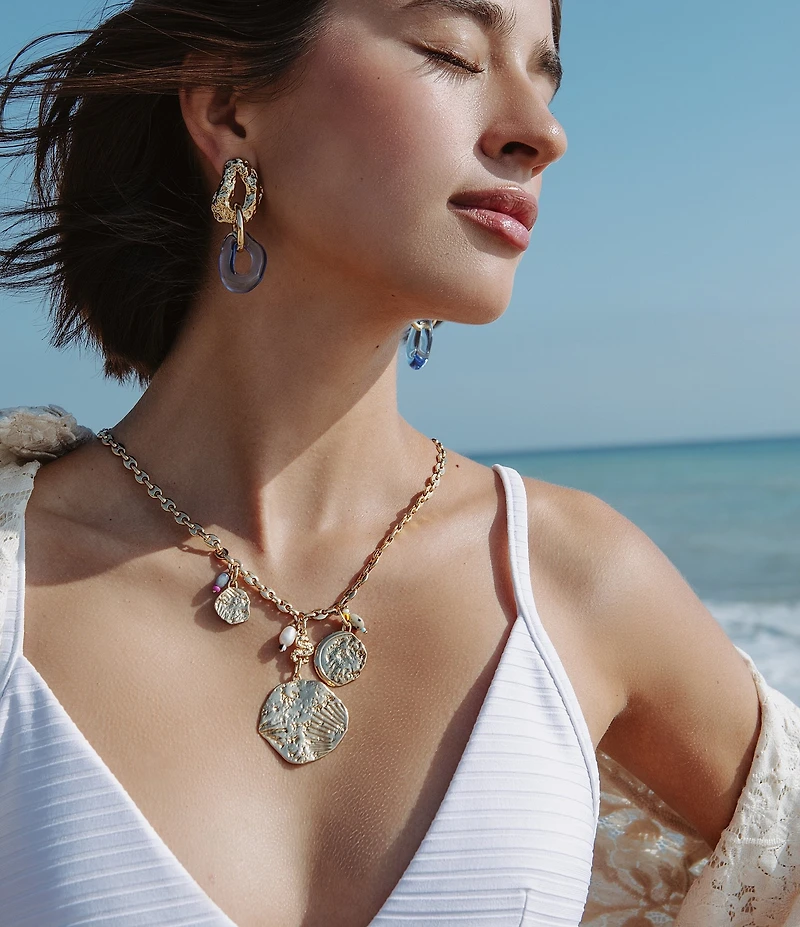 Mignonne Gavigan Carmen Charm Short Pendant Necklace
