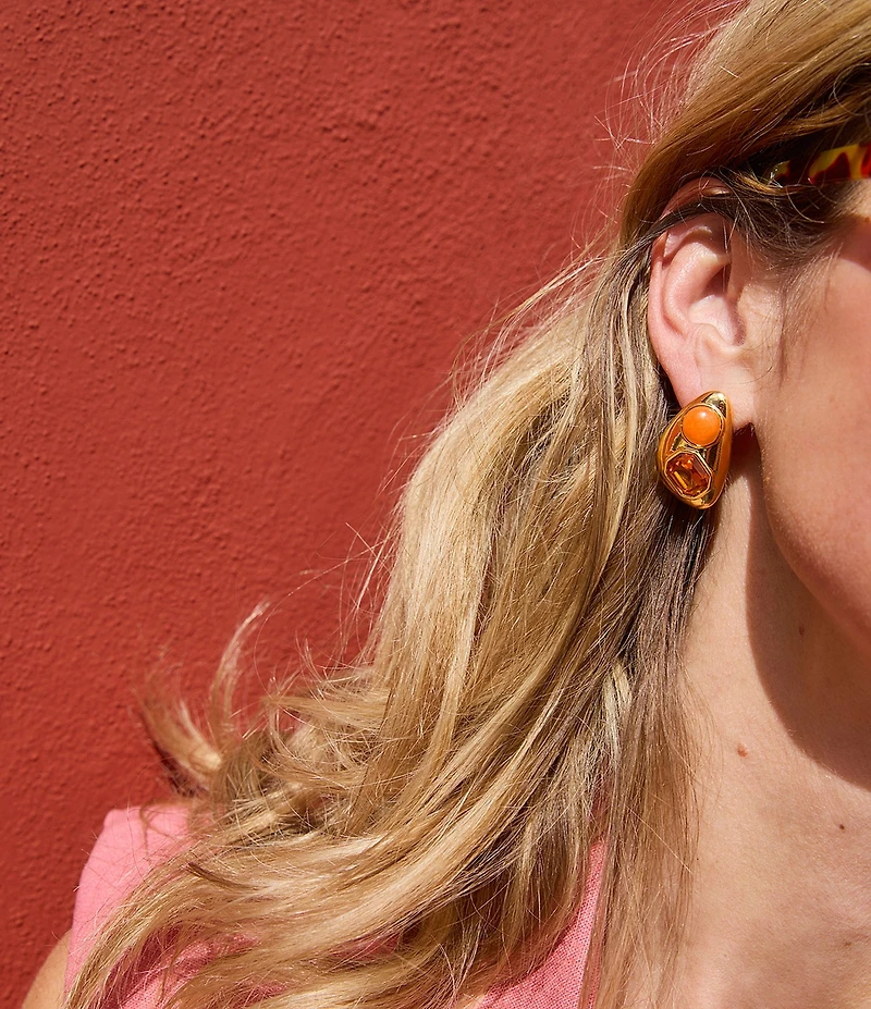 Mignonne Gavigan Clara Stone Mismatched Stud Earrings