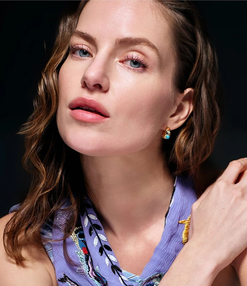Mignonne Gavigan Didi Puffy Hoop Earrings
