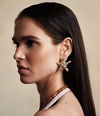 Mignonne Gavigan Estrella Molten Starfish Stud Earrings