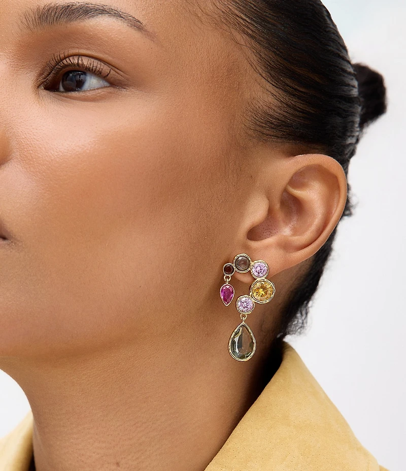 Mignonne Gavigan Finley Multi Stone Drop Earrings