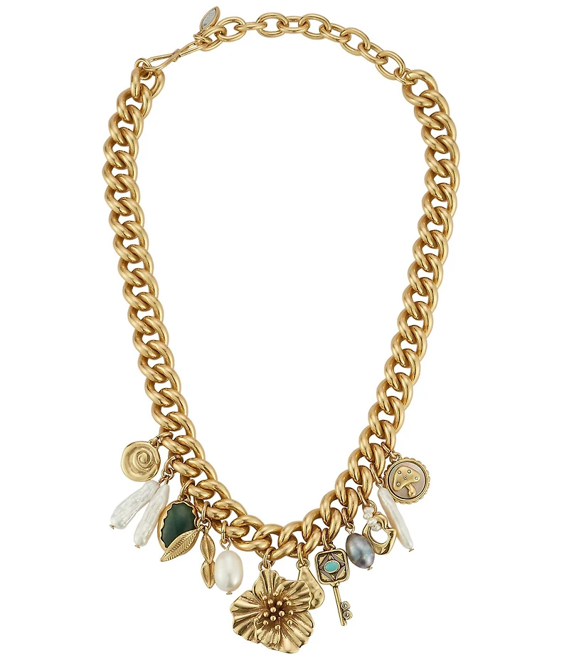 Mignonne Gavigan Gaia Statement Charm Necklace