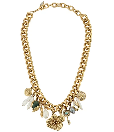 Mignonne Gavigan Gaia Statement Charm Necklace