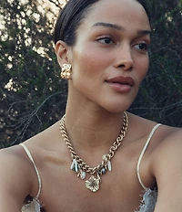 Mignonne Gavigan Gaia Statement Charm Necklace