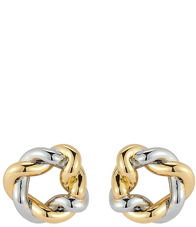 Mignonne Gavigan Hailey Twisted Open Stud Earrings