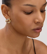 Mignonne Gavigan Hailey Twisted Open Stud Earrings