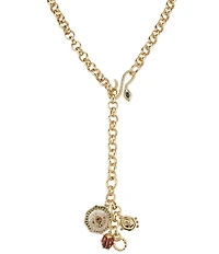 Mignonne Gavigan Kyra Charm Snake Toggle Adjustable Y-Necklace