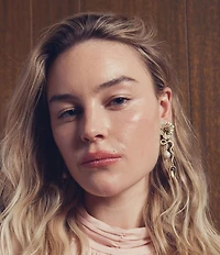 Mignonne Gavigan Lelani Flower Pearl Drop Earrings