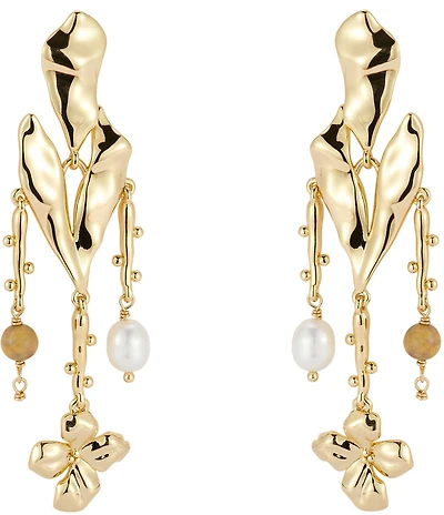 Mignonne Gavigan Lelani Luxe Pearl Chandelier Earrings
