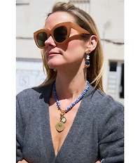 Mignonne Gavigan Luma Statement Drop Earrings