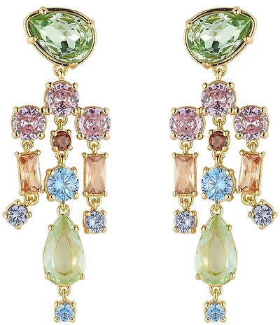 Mignonne Gavigan Luxe Collins Pastel Multi Chandelier Earrings
