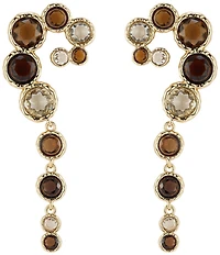 Mignonne Gavigan Luxe Finley Gradient Linear Earrings