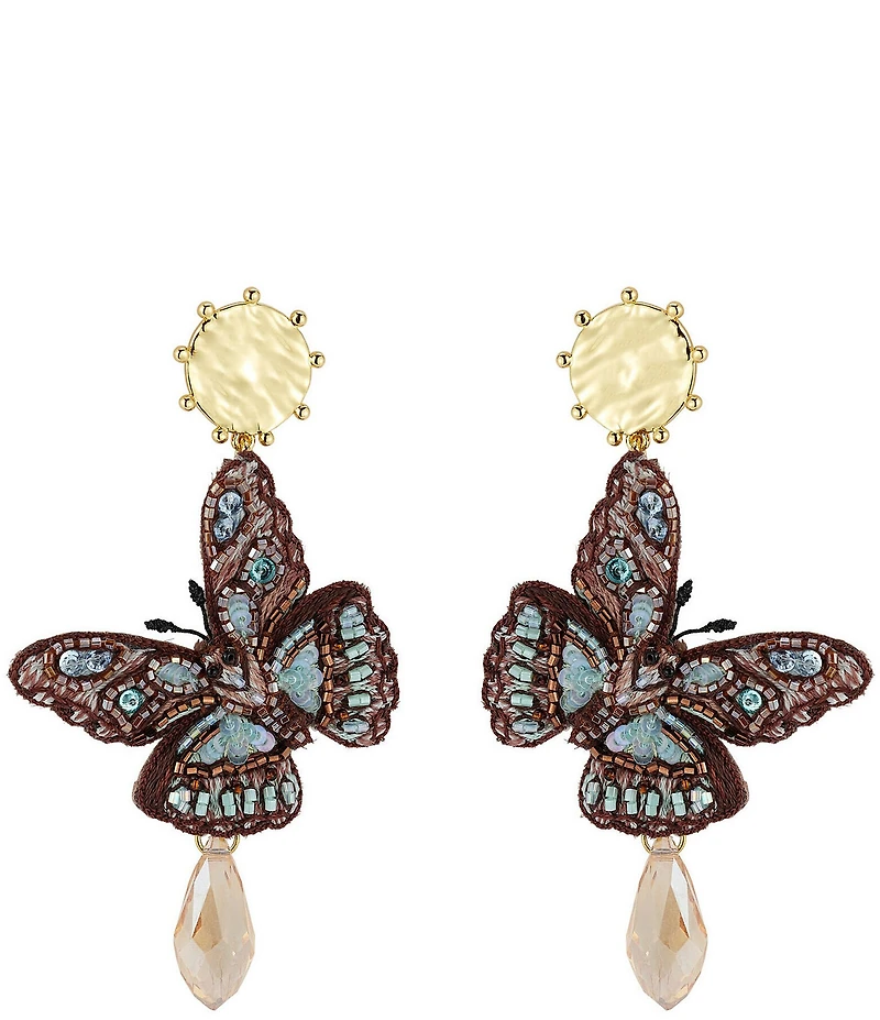 Mignonne Gavigan Luxe Maren Butterfly Statement Drop Earrings