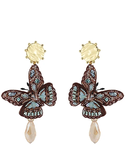 Mignonne Gavigan Luxe Maren Butterfly Statement Drop Earrings