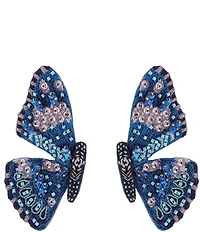 Mignonne Gavigan Mariposa Sequin Butterfly Statement Drop Earrings