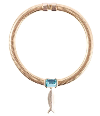 Mignonne Gavigan Paula Fish Collar Necklace