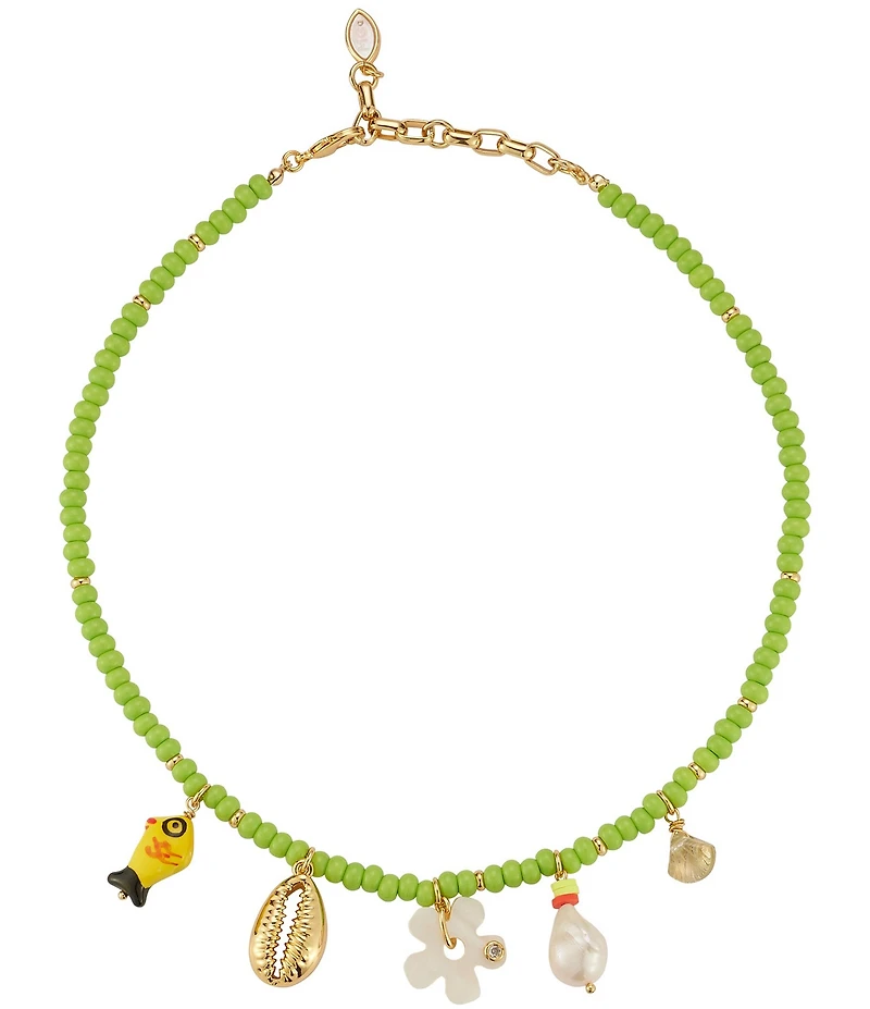 Mignonne Gavigan Romy Charm Resort Collar Necklace