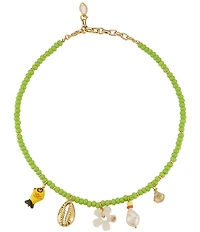Mignonne Gavigan Romy Charm Resort Collar Necklace