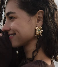 Mignonne Gavigan Valerie Flower Drop Earrings