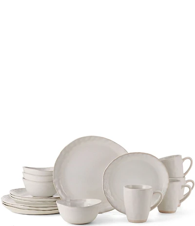 Mikasa Cora White 16-Piece Dinnerware Set