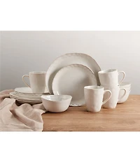 Mikasa Cora White 16-Piece Dinnerware Set