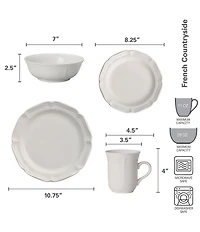 Mikasa French Countryside -Piece Dinnerware Set